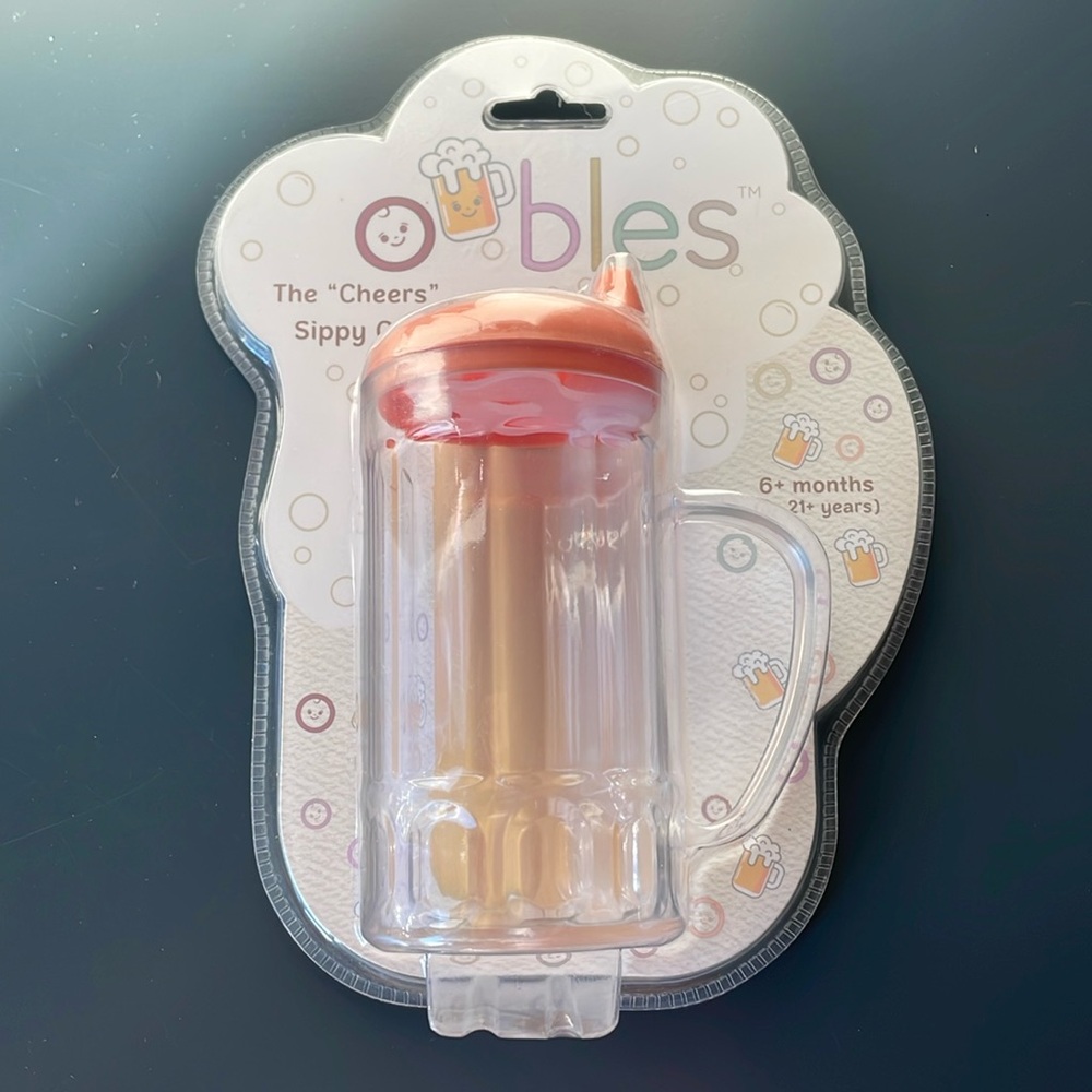 New OOBLES The Cheers Sippy Cup